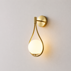 Wana | Modern gold drop wall light