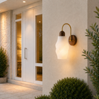 Dana | Vintage & walnut wall light